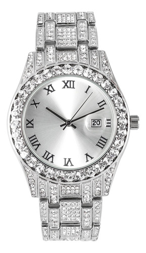 Reloj De Lujo Con Diamantes Para Mujer De 40 Mm Con Bisel So