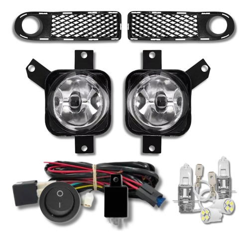 Kit Farol Milha Gol Parati Saveiro G3 1999 2002 2003 +4 Lamp