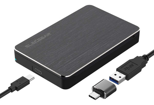 Carcasa Sata Usb C 3.1 Gen2 Cable Tipo A Y Adaptador Usb C