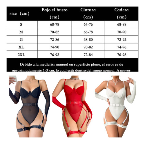 Lingerie De Renda Feminina Com Ligas Sensuais