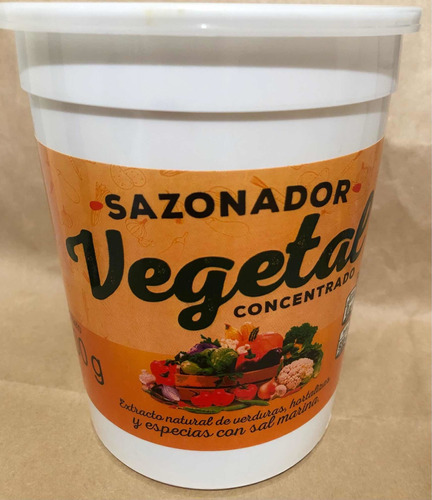 2 Pz De Sazonador Vegetal Concentrado 900g Teresitas Natural