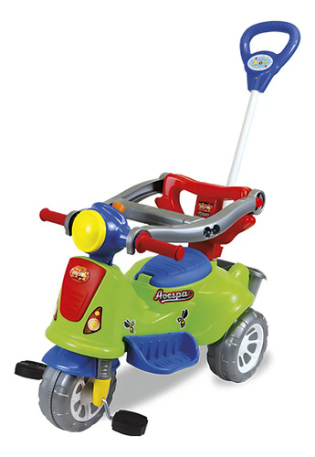 Triciclo Velotrol Motoca Pedal Avespa Maral Totoca Infantil Cor Extreme