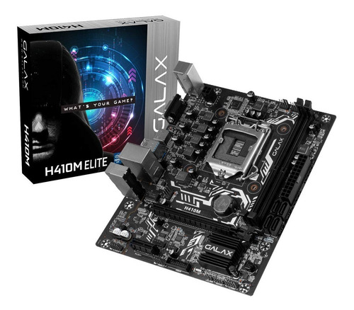 Kit Placa Mãe H410m Elite Galax + Core I5-10400f - S/ Vídeo