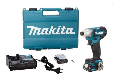 Atornillador De Impacto Makita Td111dwye 12v Bl Sin Carbones Color Verde