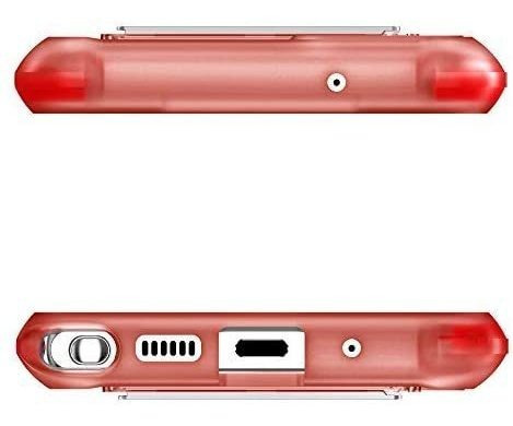 Covert Funda De Silicona Rosa Transparente Para Note 2...