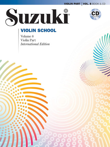 Libro: Suzuki Violin School, Vol 8: Violin Part, Book & Cd