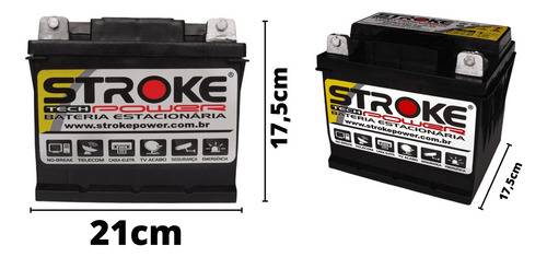 Kit 3 Bateria Estacionária Df700 45ah Nobreak Energia Solar