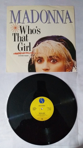 Madonna Who's That Girl Lp Maxi Vinil Impecable 1987