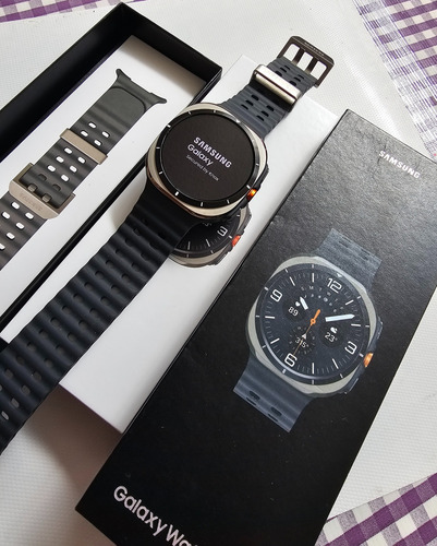 Galaxy Watch Ultra Plateado Mesh Gris Oscuro Negro (Usado)