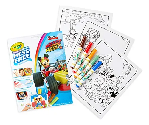 Crayola - Cuaderno Para Colorear Pistas De Blue, Color Wonde