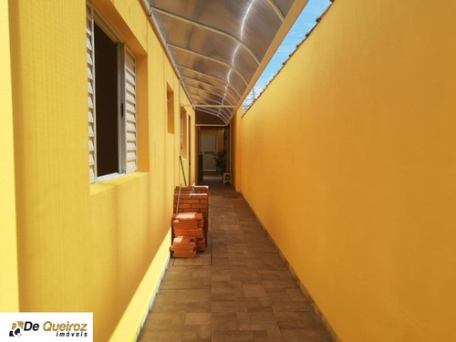 Imagem 6 de 24 de Sobrado Em Mongaguá, Bairro Itaóca, Geminada, Lado Praia , 3 Dormitórios Sendo 2 Suítes, Sala, Cozinha, Banheiro, , Churrasqueira, Garagem, Terraço, - 6294 - 69557877