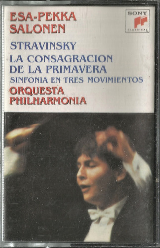 Stravinsky: La Consagracion De La Primavera Salonen Cassette