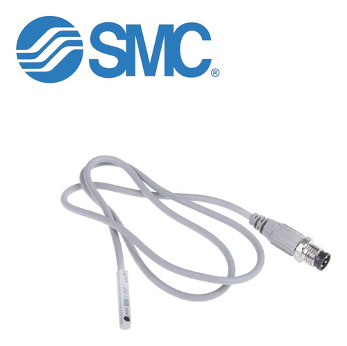 Sensor Magnético Smc, D-m9psapc - Pnp - 3 Fios, Conector M8