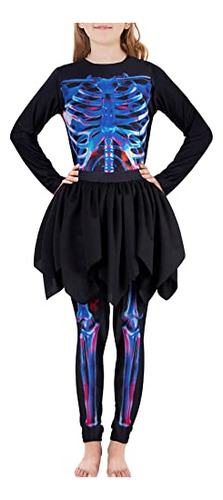 11t 12t Chicas Halloween Outfits Con Falda Negra Bx9wa