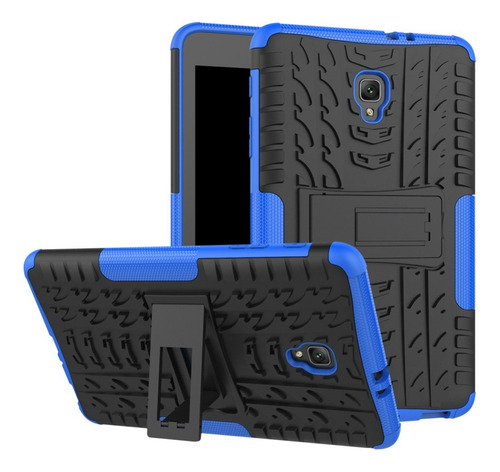 Carcasa Rigida Hibrida Para Samsung Galaxy Tab Azul