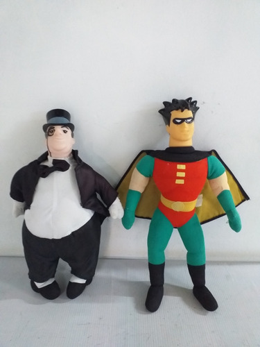 Peluches Pinguino Y Robin Año 90s