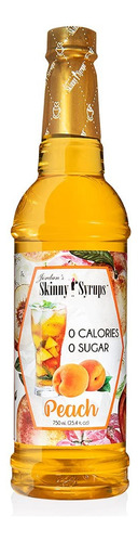 Jordan's Skinny Syrups Peach Syrup 750 Ml