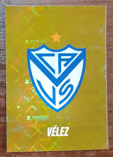 Figurita Fútbol Argentino 2023 Escudo Velez