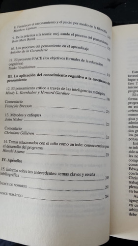 Aprender A Pensar Pensar En Aprender - Maclure