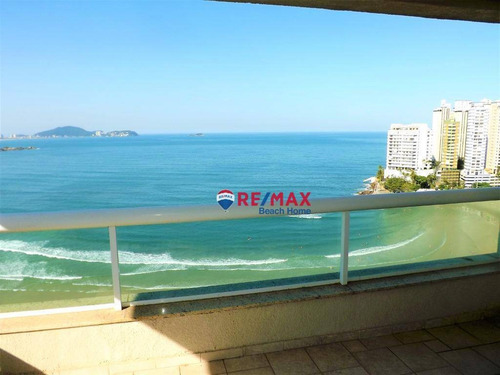 Imagem 5 de 30 de Sensacional Vista Magnífica Para Toda Orla 4 Suítes Cobertura Duplex Piscina Jacuzzi Churrasqueira 3 Garagens Astúrias, Guarujá/sp - Co0214