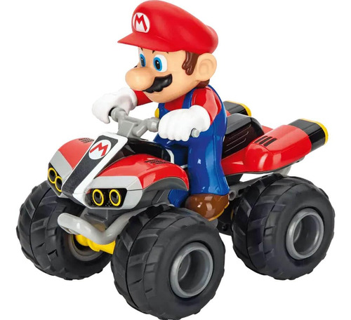 Auto Control Remoto Carrera Rc Nintendo Mario Kart Quad