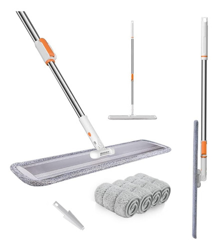 Trapeador De Microfibra ,mágico Mop Con 3 Repuestos