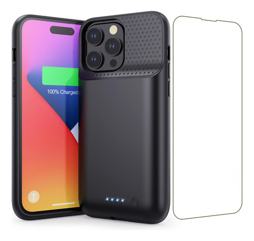 Capa De Carregamento Para iPhone 14 Pro Max/plus, 13 Pro Max