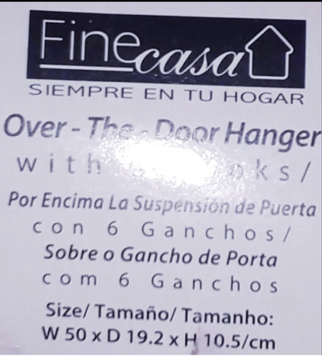 Organizador Colgante
