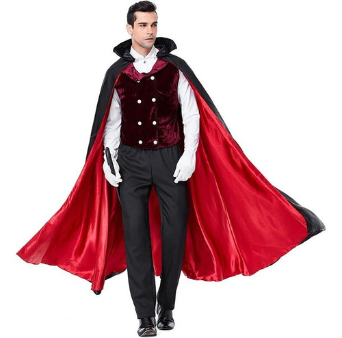 Disfraz De Vampiro Medieval Gótico Medieval Para Hombre