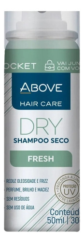 Shampoo Seco Fresh Above 150ml 02 Unidades E Pocket