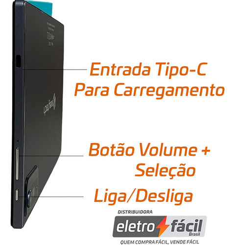 Tablet 10.1 Polegadas 4gb/64gb +teclado+mouse+capa+chip