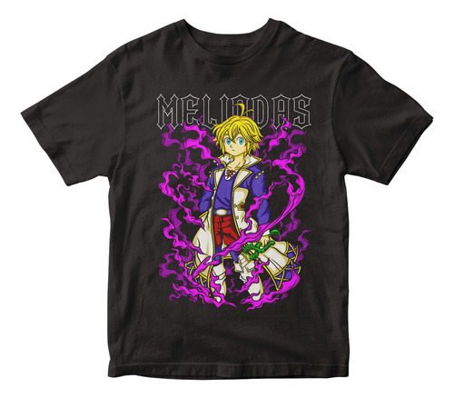 Remera Camiseta Anime Siete Pecados Capitales Meliodas