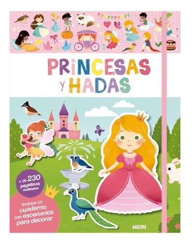 Libro - Princesas Y Hadas - Libro De Stickers, De Vv. Aa.. 