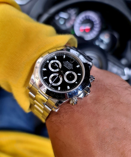Reloj Rolex Daytona Para Caballero En Acero Inoxidable 