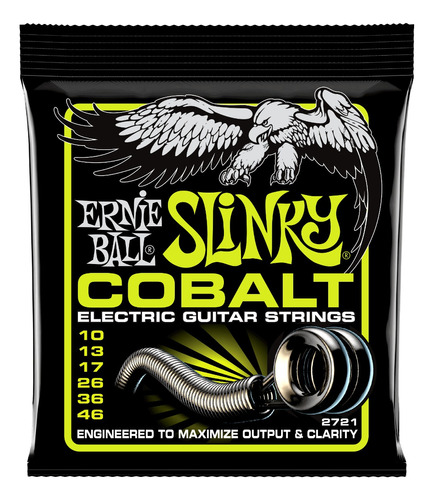 Cuerdas Guitarra Eléctrica Ernie Ball Cobalt Slinky
