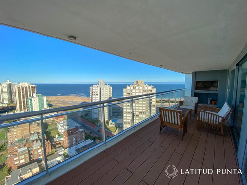 Imagen 14 de 28 de Apartamento Pasante Con Doble Balcón - Punta Del Este Brava