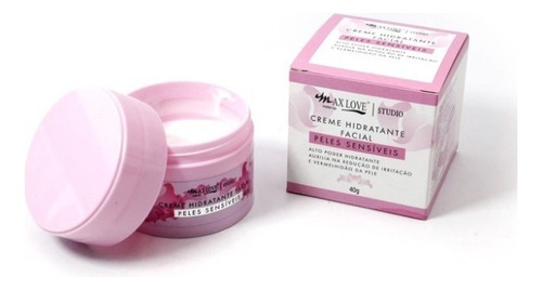 Creme Hidratante Facial Peles Sensiveis - Max Love