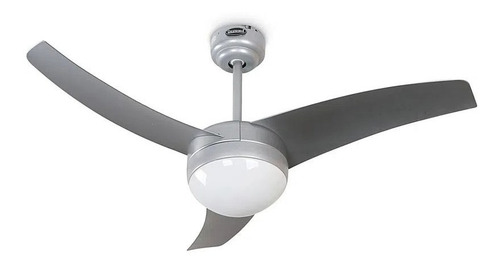 Ventilador Gris 42  2 Luces 3 Palas