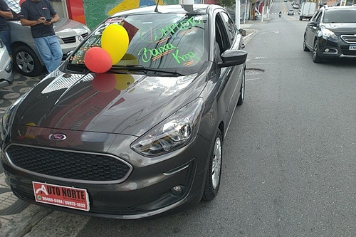 Imagem 3 de 15 de Ford Ka 1.0 Plus 2020 Completo + Sistema De Som C/ Tela