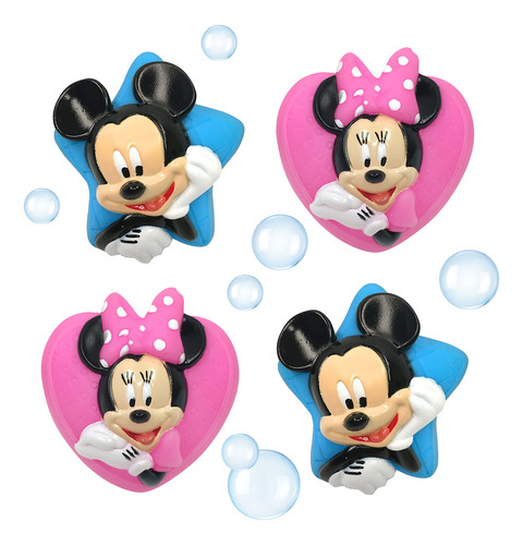 Disney Mickey And Minnie Squirt - Juego De Juguetes Para La.