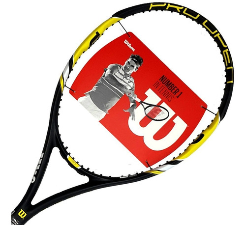 Raqueta Wilson Pro Open 100 Alto Rendimiento