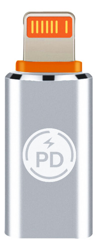 Adaptador Otg Tipo C A Lightning Negro Motomo Adapt11