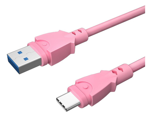 Cable Usb 3.1/3.2 Gen 2 A Usb C Rosa, 6 Pulgadas, Cable De C