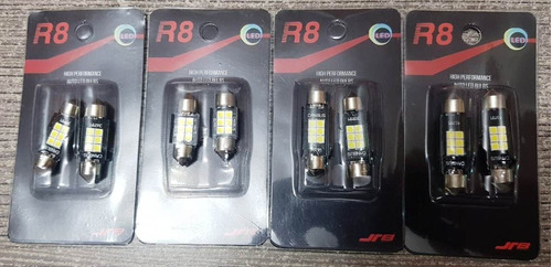 Par Led Torpedo Canbus Automot 31mm/36mm/39mm/41mm R8