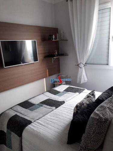 Apartamento Com 3 Dormitórios À Venda, 63 M² Por R$ 500.000,00 - Vila Santa Clara - São Paulo/sp - Ap3156