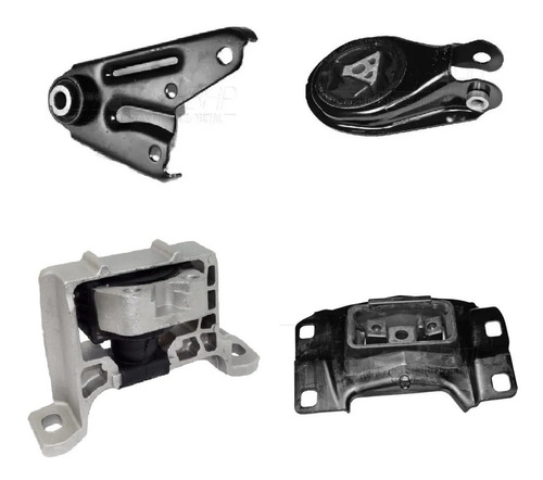 Kit 4 Soportes Motor Y Caja Mazda 3 2.3l 2006-2009 Sin Turbo