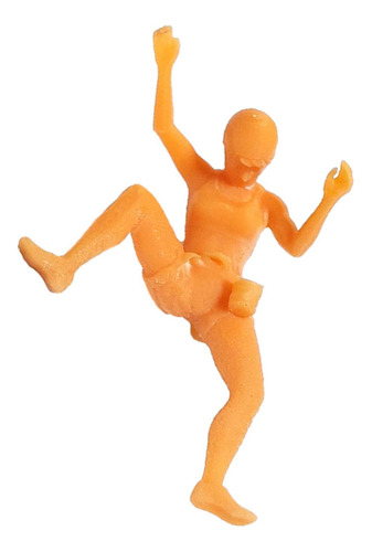 2 :64 Figura De Escalada Modelo Pintado À Mão Cena Faça