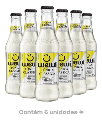 Água Tônica Clássica Orgânica Wewi 255ml