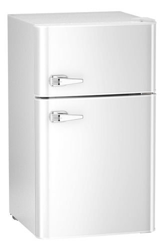 Mini Refrigerador Compacto Para Congelador Doble Puerta