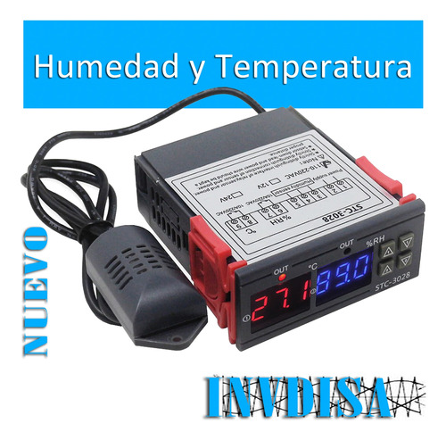Termostato Digital 110v Incubadora, Humedad Y Temperatura